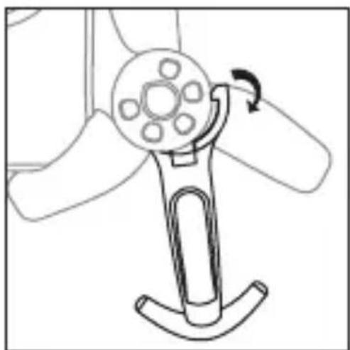 ARCHOS PicoDrone - Schema zur Installation und Demontageder Propeller-Schutzvorrichtungen - 1