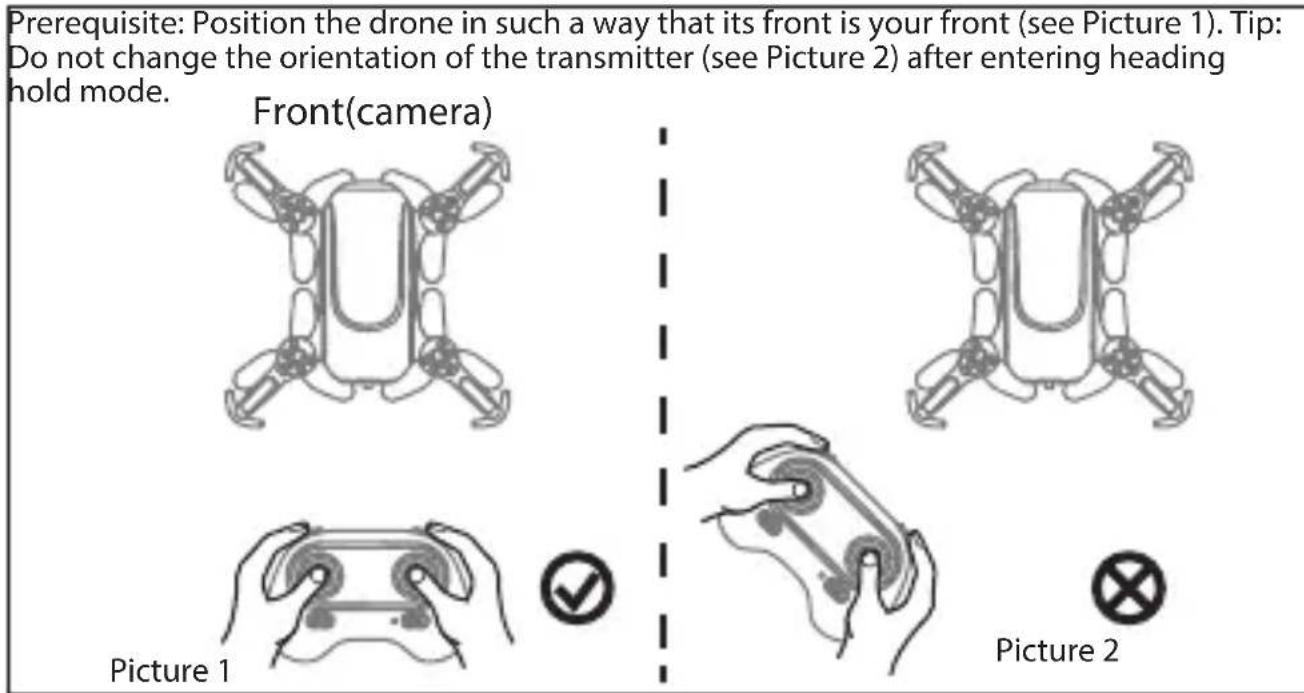 ARCHOS PicoDrone - Heading Hold Mode - 1