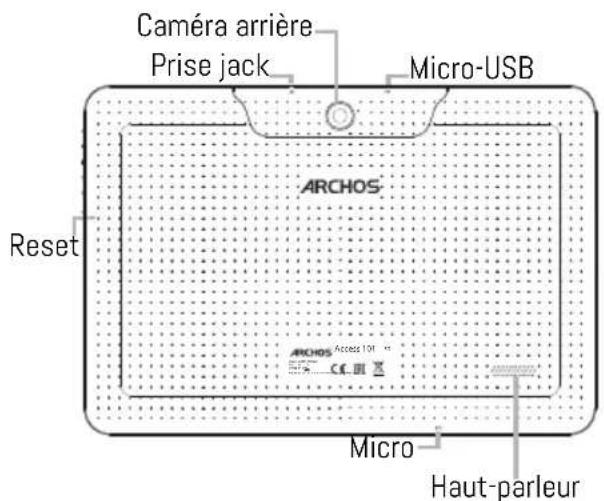 ARCHOS Junior Tab - Description de l'appareil - 2