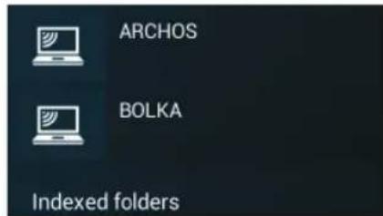 ARCHOS TV connect - Indexing folders - 2