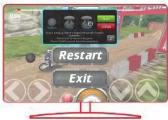 ARCHOS TV connect - Posicionar um controlo de mapeamento - 2