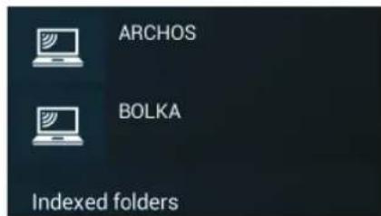 ARCHOS TV connect - Indexer des dossiers - 2