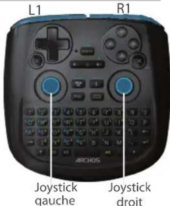 ARCHOS TV connect - Utilisation des doigts virtuels - 1