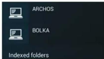 ARCHOS TV connect - Mappen indexeren - 2