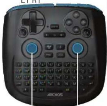 ARCHOS TV connect - Verwendung der virtuellen Finger - 1