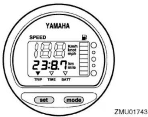 YAMAHA F60F (2022) - Compteur journalier - 1
