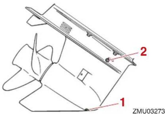 YAMAHA F60F (2022) - AVERTISSEMENT - 1