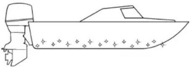 YAMAHA F25G (2022) - Peinture antifouling - 1