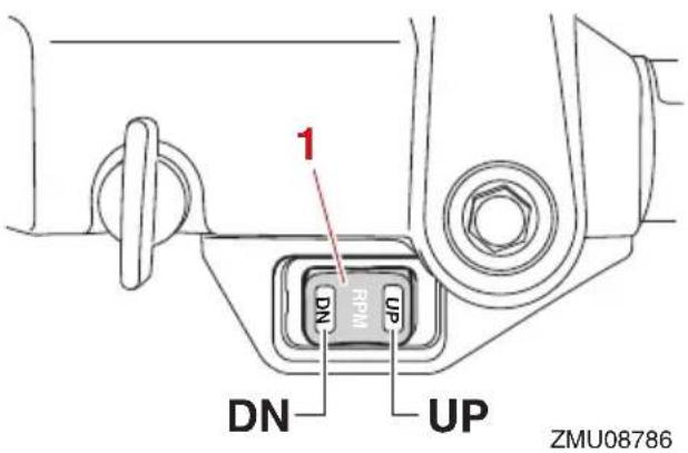 YAMAHA F25G (2022) - Interrupteurs de régime embrayé variable - 1