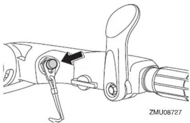 YAMAHA F25G (2022) - Bouton d'arrêt du moteur - 1