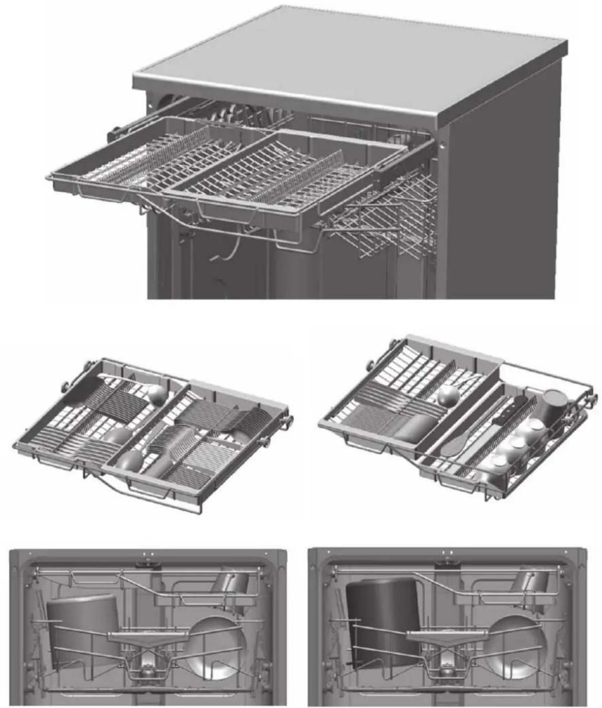 Hestan KDW24PP - FLEXI DUO TOP RACK FLEXI DUO TOP RACK - 1