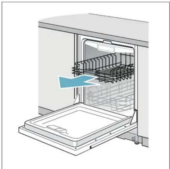 THERMADOR DWHD560CFP - Removing/Installing upper rack with Rackmatic® - 1