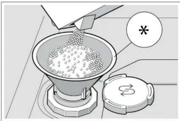 THERMADOR DWHD560CFP - Top off the salt as follows: - 1