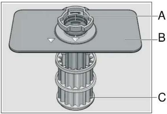 THERMADOR DWHD560CFP - Filter components - 1