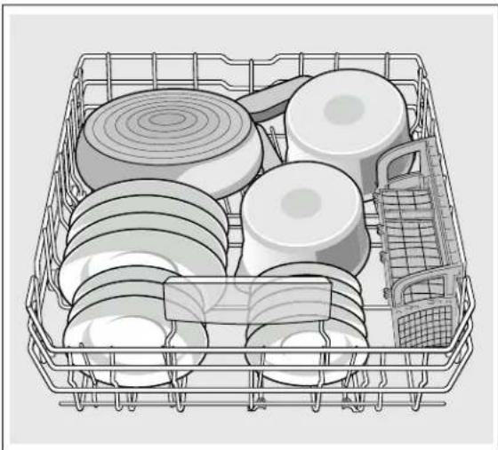 THERMADOR DWHD770CPR - Loading patterns for lower rack - 3