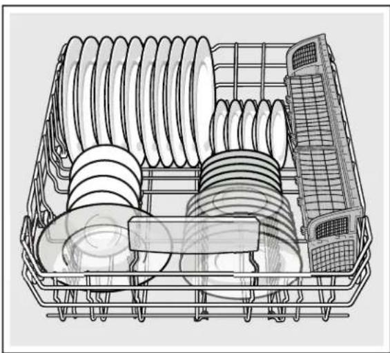 THERMADOR DWHD770CPR - Loading patterns for lower rack - 2