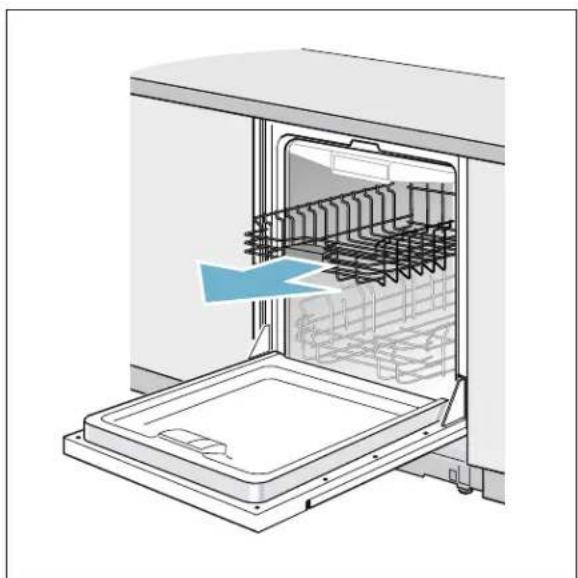 THERMADOR DWHD770CPR - Removing/Installing upper rack with Rackmatic® - 1