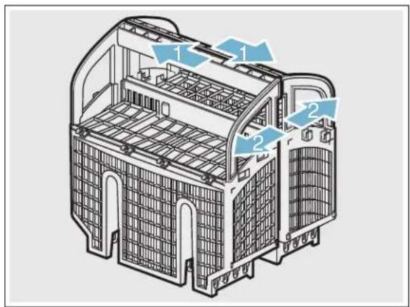 THERMADOR DWHD770CPR - The Double Flex silverware basket - 2