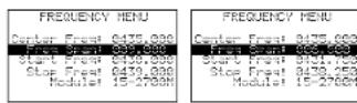 Monacor RFEXPLORER6 - Menus - 6