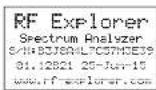 Monacor RFEXPLORER6 - Spektrum-Analyser-Modus Akku auflagen - 1