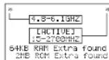 Monacor RFEXPLORER6 - Menus - 4