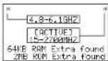 Monacor RFEXPLORER6 - Mode analyseur de spectre Charge de I'accumulateur - 2