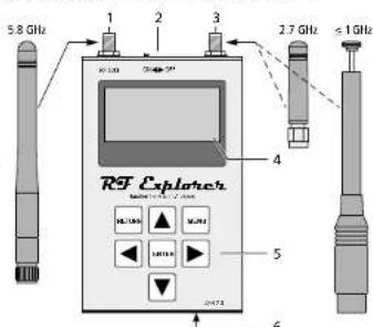 Monacor RFEXPLORER6 - Overview - 1