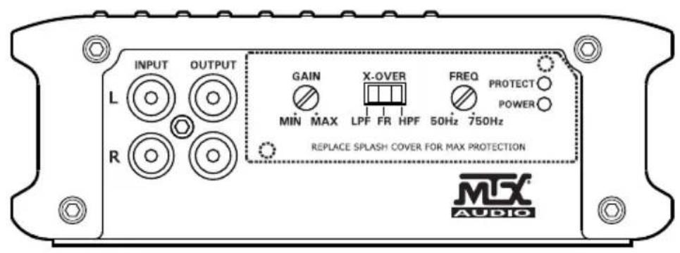 MTX Audio WET75.4 - NOTES: - 1