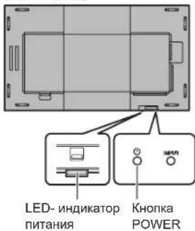 LED- индикатор питания Кнопка POWER