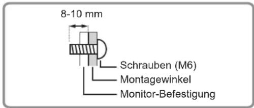 SHARP PNHW861 - Wichtige Hinweise zur Befestigung (Für SHARP-Händler und Servicetechniker) - 1