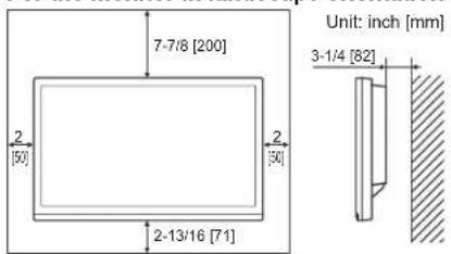 SHARP 8MB32C1 - MOUNTING PRECAUTIONS - 1