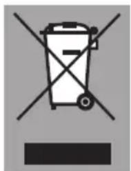 Prohibition sign with crossed-out trash bin and no text or symbols