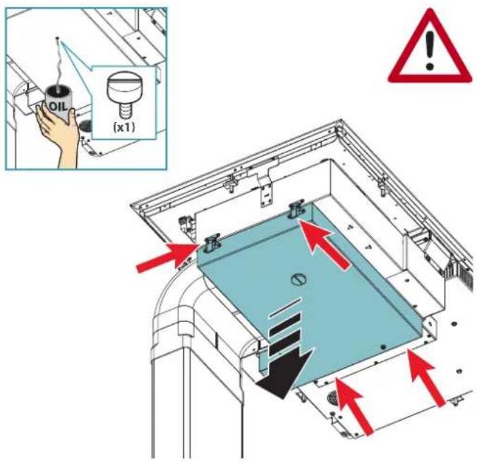 FALMEC Modula M2 - GREASE DRIP TRAY - 1