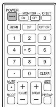 SHARP PNL652B - Ein- und ausschalten - 1