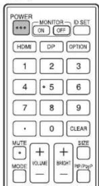 SHARP PNL652B - Mise sous tension - 1