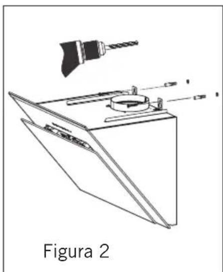 Orima ORC60BG - Instalação do suporte de montagem na parede - 2