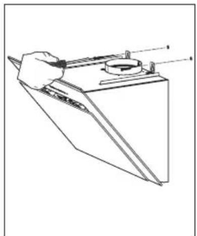 Orima ORC60BG - MOUNTING THE CHIMNEY HOOD ON THE WALL - 1