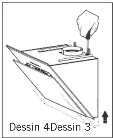 Orima ORC60BG - Montaje De La Placa De Gancho De La Chimenea Interior - 3