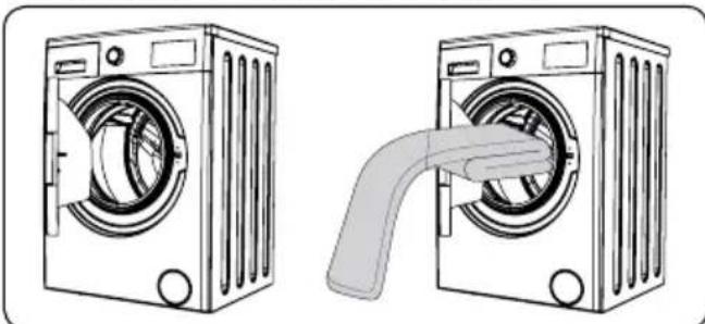 Orima ORM128ADW - Colocar a roupa na máquina - 1