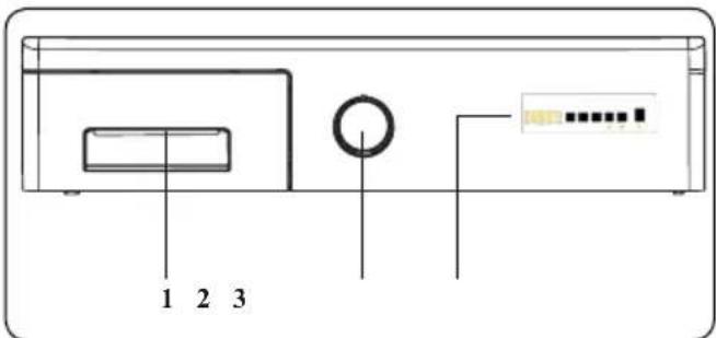 Orima ORM128ADW - PRÉSENTATION DU BANDEAU DE COMMANDES - 1