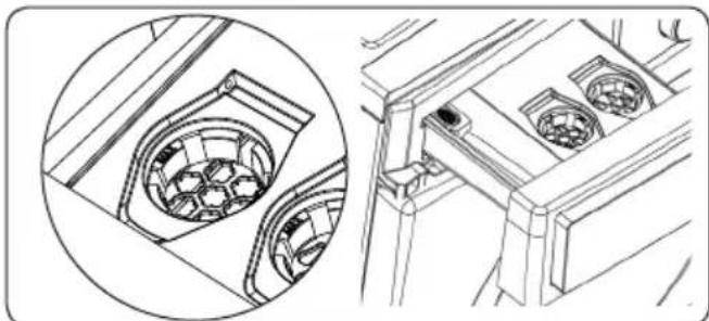 Orima ORM128ADW - Adoucissant, amidon, distributeur de lessive : - 1