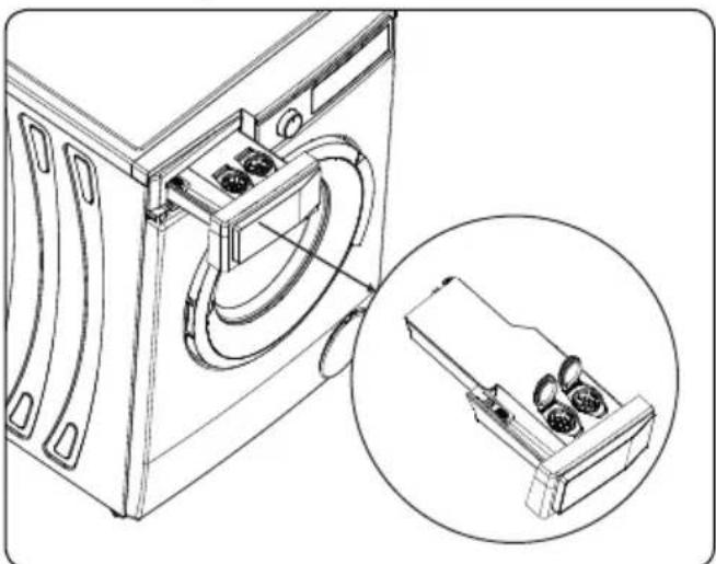 Orima ORM128ADW - Tiroir à produits lessiviels - 1