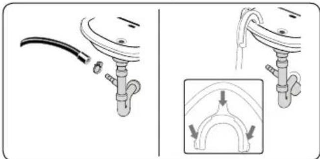 Orima ORM128ADW - Conexión de desaguè - 1