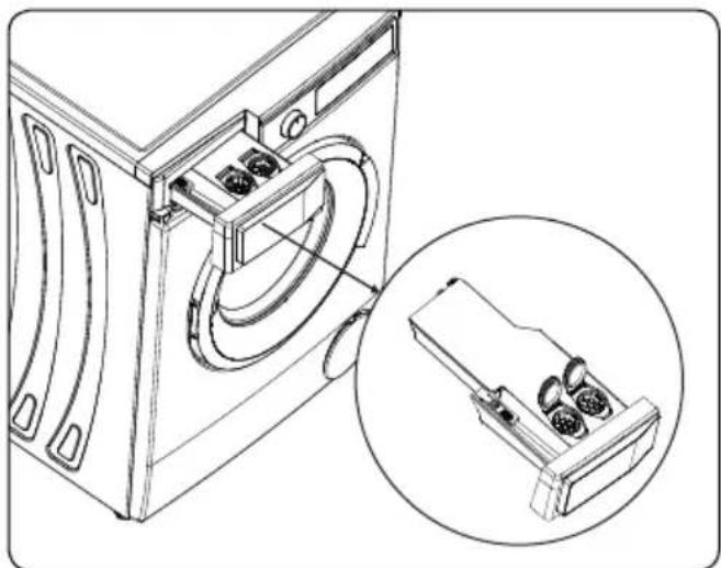 Orima ORM128ADX - Detergent Drawer - 1