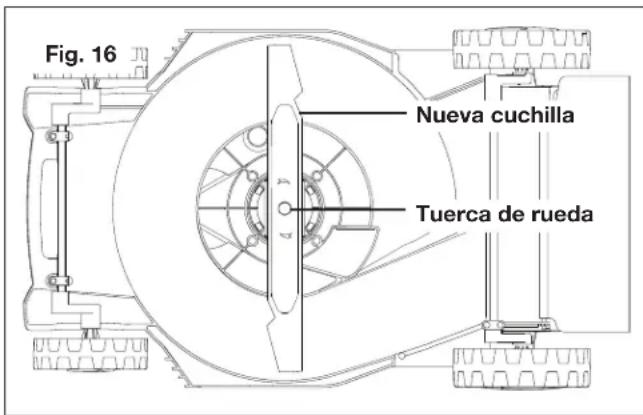 Sun Joe 24VX217LMCT - Reemplazo de cucilla - 3