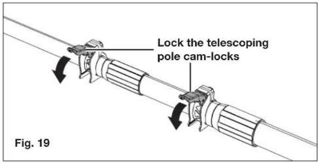 Sun Joe 24VPS10CT - Adjusting the Telescoping Pole - 2