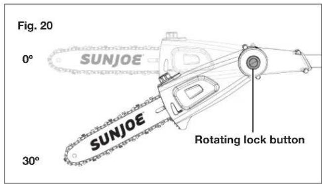 Sun Joe 24VPS10CT - Adjusting the Multi-Angle Head - 1