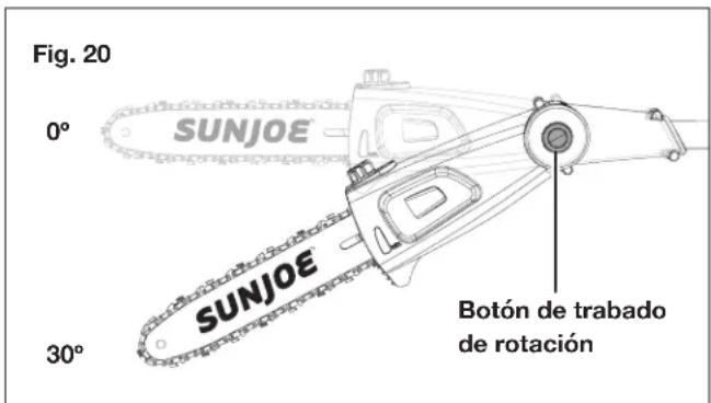 Sun Joe 24VPS10CT - Ajuste del cabezal multi-ángulo - 1