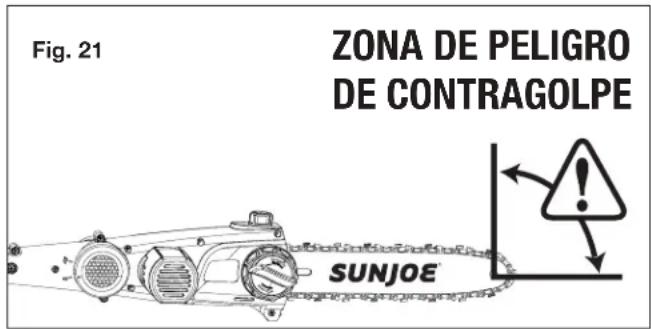 Sun Joe 24VPS10CT - Minimice el contragolpe - 1