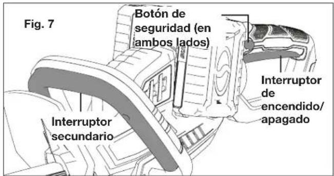 Sun Joe 24VX224HTCT - Arranque y parada - 2